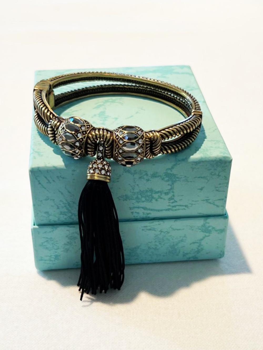 NWOT Heidi Daus Fringe Benefit Bracelet S/M